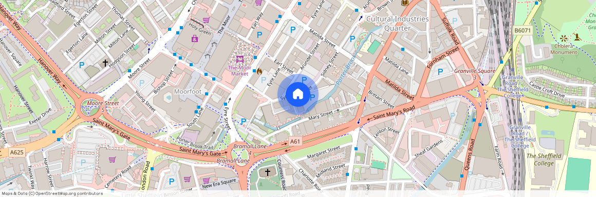 City Walk, Sheffield, S1