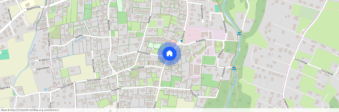 ul. Zapora, Wapienica, Bielsko-Biała, śląskie