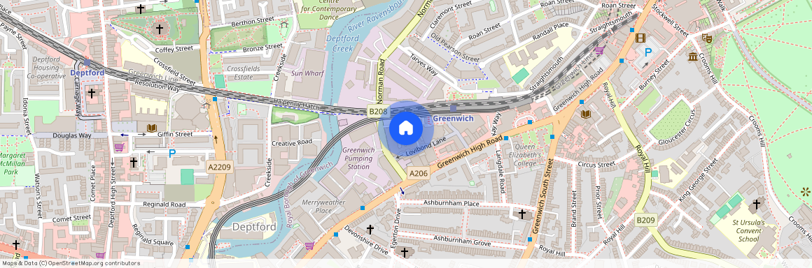 John Donne Way, Greenwich, London, SE10