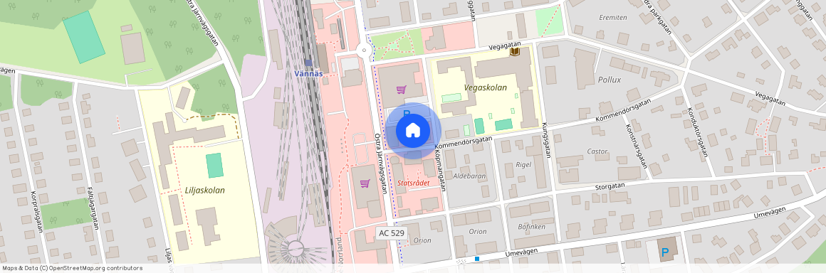 Älvdala, Vännäs, Västerbotten, Köpmangatan 19 B