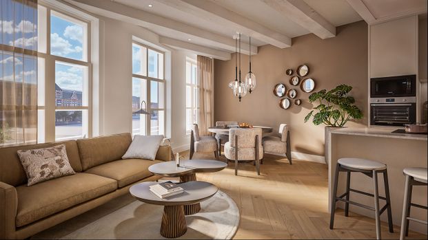 Appartement te huur: Prins Hendrikkade 16-A 1012 TL Amsterdam - Foto 1