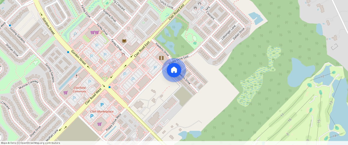 ** Hawkins Drive, Guelph, ON, Canada