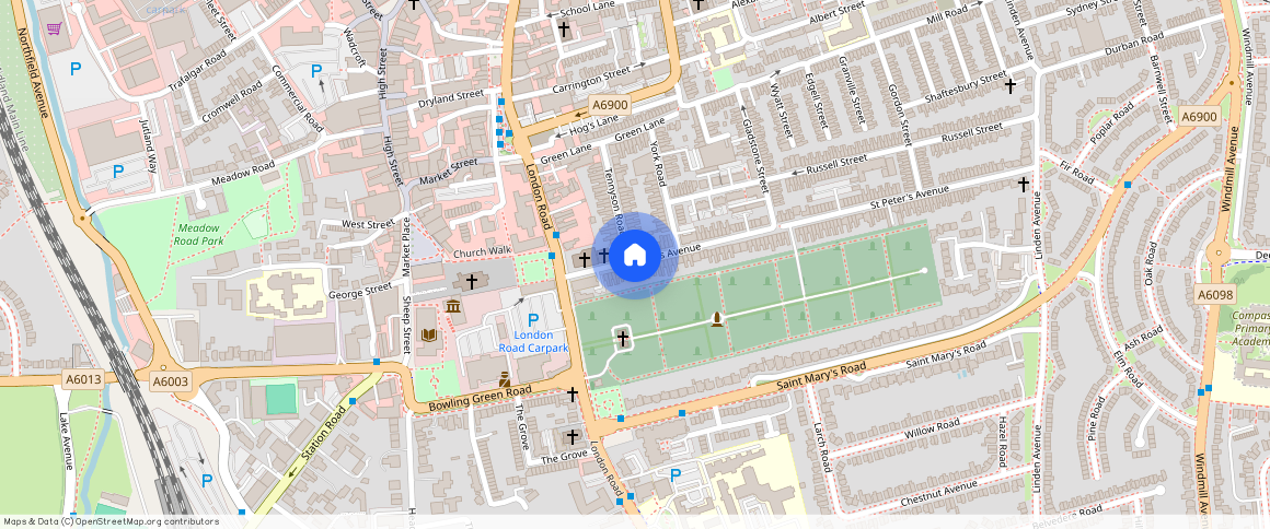 NN16 0HA, Kettering