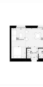 1.5 Zimmer, 45 m² - Photo 3