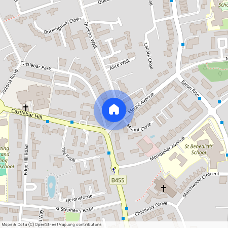 Queens Walk, London, W5 1TG, London