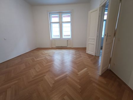 Unbefristete 3-Zimmer Altbau-Wohnung nahe Alois-Drasche-Park in 1040 Wien zu mieten - Photo 3