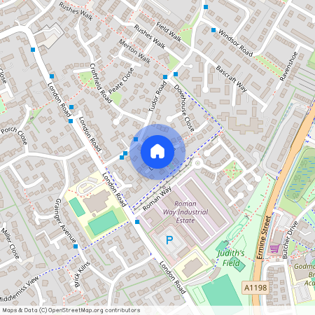 Lions Cross, Godmanchester, Huntingdon, Cambridgeshire, PE29