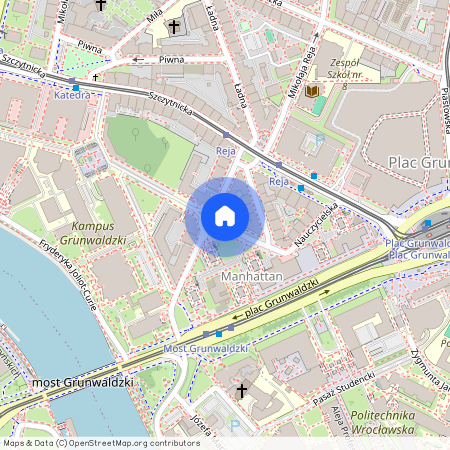 ul. Michała Wrocławczyka, Plac Grunwaldzki, Śródmieście, Wrocław, dolnośląskie