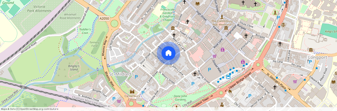 Roman Row, Adelaide Place, Canterbury