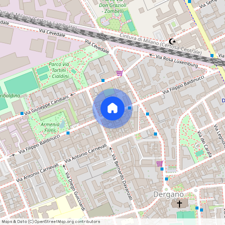 Via Filippo Baldinucci, Milan, Lombardy 20158