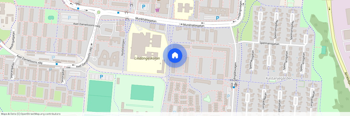 Gånglåtsvägen 71, Lindängen