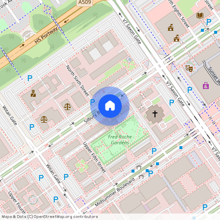 Flat 212, Buckingham Court, 400 Silbury Boulevard, Buckinghamshire, MK9 2AN, Milton Keynes