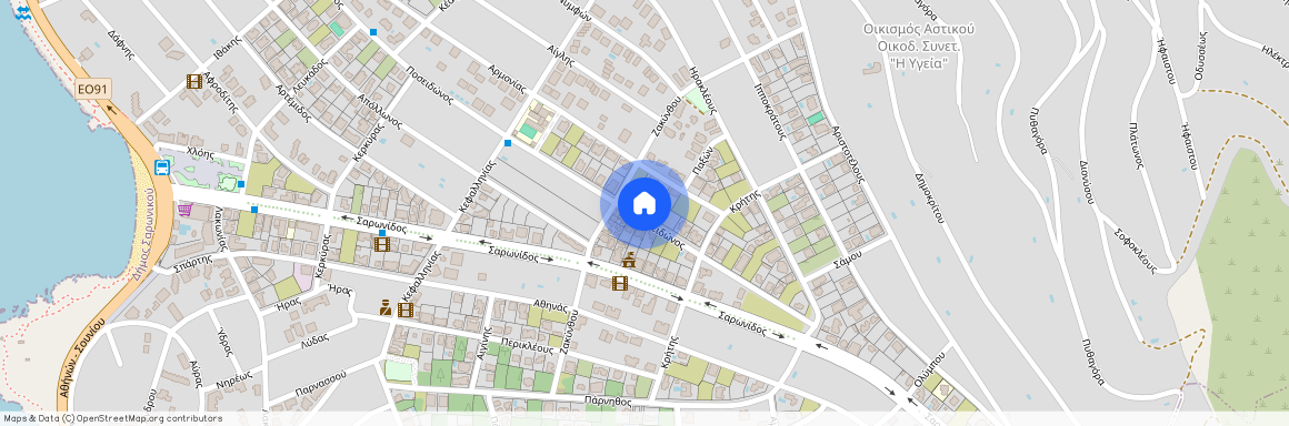 Κέντρο Σαρωνίδας - παραλία (Σαρωνίδα)