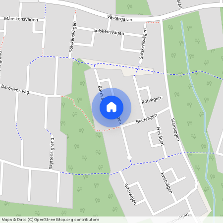 Barkvägen, Hovmantorp