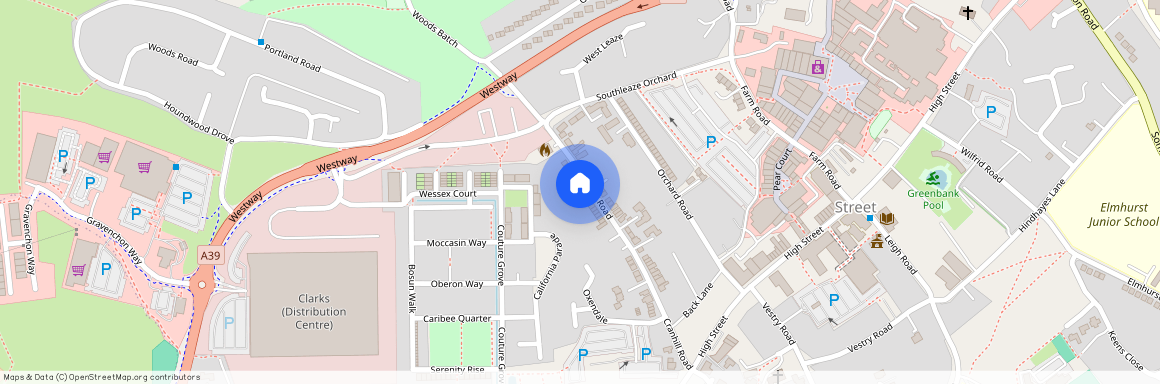 Cranhill Road, Street, BA16