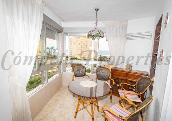 Apartment in Torrox-Costa, Front line of beach