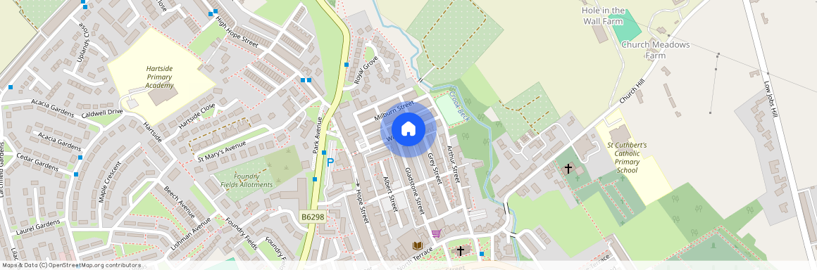 Gladstone Street, Crook, DL15