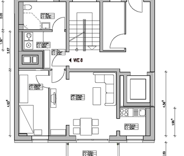 Tolle 2-Raum-Wohnung mit bodengleicher Dusche + großem Balkon - Foto 3