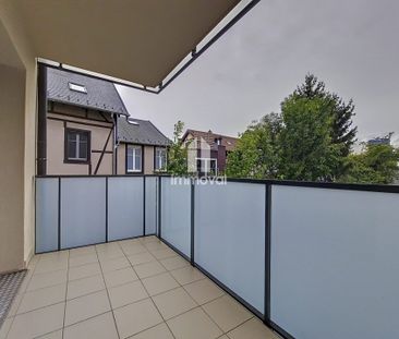 NEUDORF - 2 pces récent de 42.54m² avec balcon et parking - Photo 1