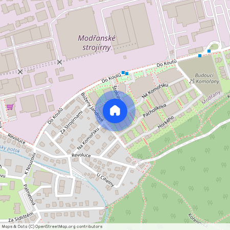 Na Komořsku, Praha - Modřany