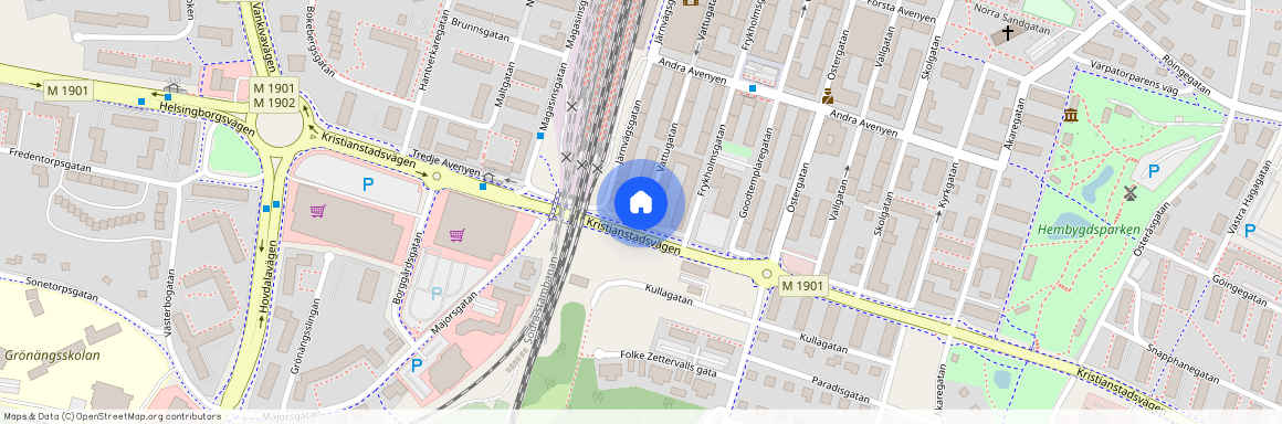 Vattugatan, Hässleholm