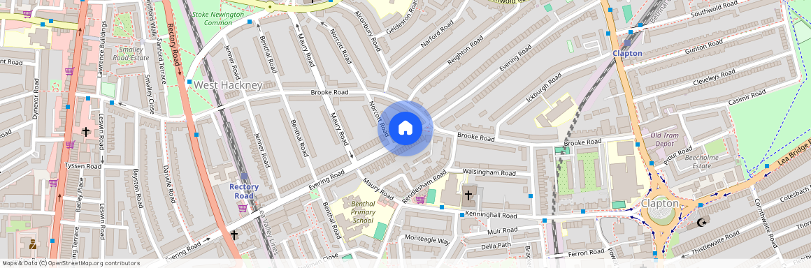 Evering Road, Stoke Newington, Hackney, London, N16 7BH
