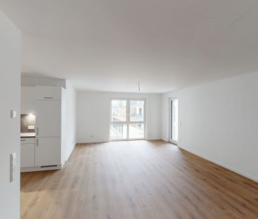 Raumwunder auf 2 Zimmer! Neubauwohnung mit EBK und Balkon/Terrasse - Foto 1