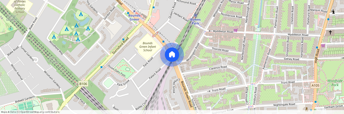 Palace Road, Bounds Green