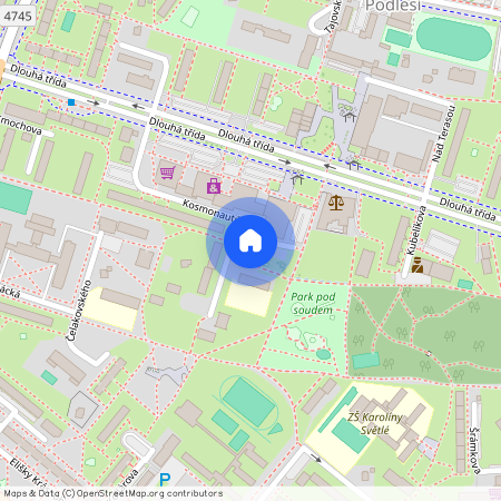 Kosmonautů 1318/2, Havířov-Podlesí