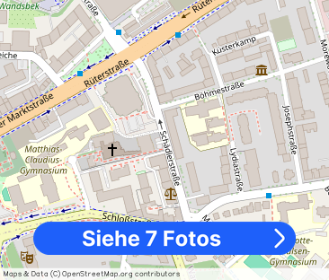 Gut geschnittene 2-Zimmer-Neubauwohnung zur Miete in Wandsbek - Wen... - Foto 1