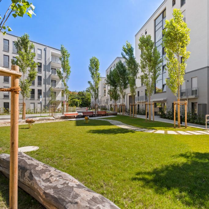 Perfekt für Studenten! 1- Zimmer-Apartment im Augusta & Luca mit Dachterrasse - Photo 1