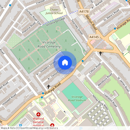 Aynho Street, Watford, WD18