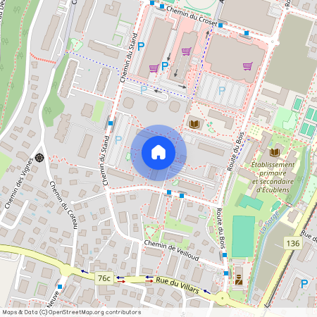 1024, Ecublens VD, Chemin de Veilloud, 18