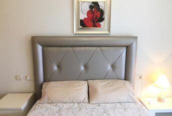 For long-term rent: apartment in Javea, Golden Garden urbanization, with 2 bedrooms and a pool.