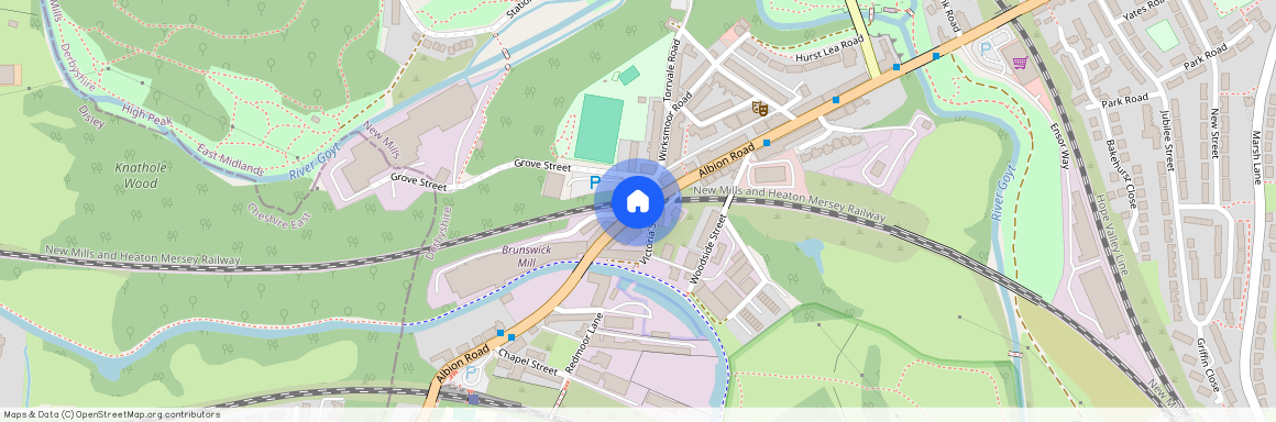 Albion Road; New Mills. SK22