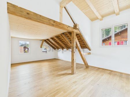 Attraktive Maisonette mit grossem Balkon in Eriz, Kanton BE - Erstvermietung (als Zweitwohnung möglich) - Foto 4