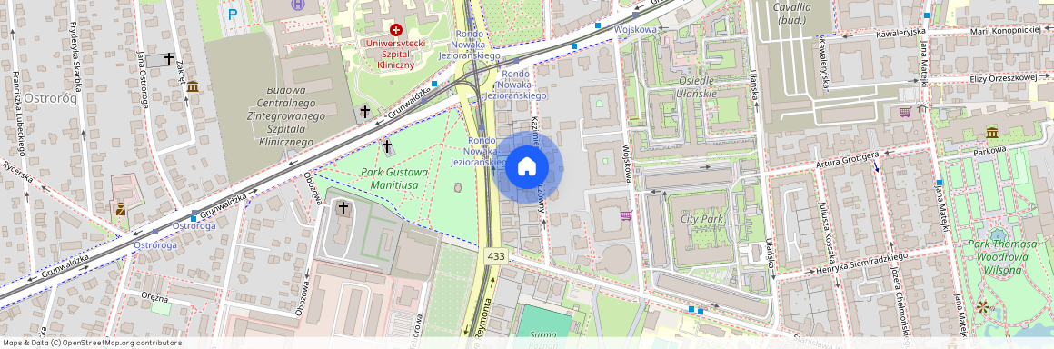 Poznań Grunwald, Kazimiery Iłłakowiczówny