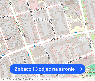 Bezpośrednio wynajmę dwupokojowe 48m2 na Saskiej Kępie. - Zdjęcie 1