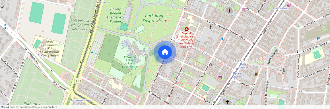 Łazarz, Kazimierza Jarochowskiego, Poznań