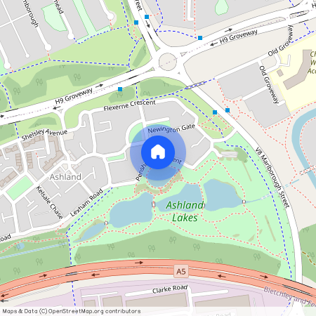 Penshurst Crescent, Ashland, Milton Keynes, Buckinghamshire, MK6