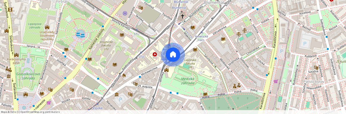 Americké Námestie Bratislava I, Bratislavský kraj, Bratislava - Staré Mesto