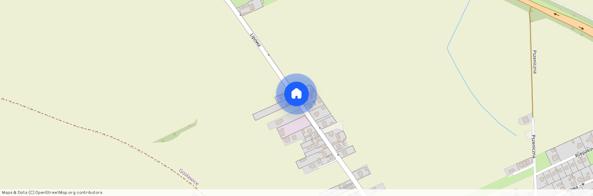 ul. Lipowa, Gosławice, Opole, opolskie