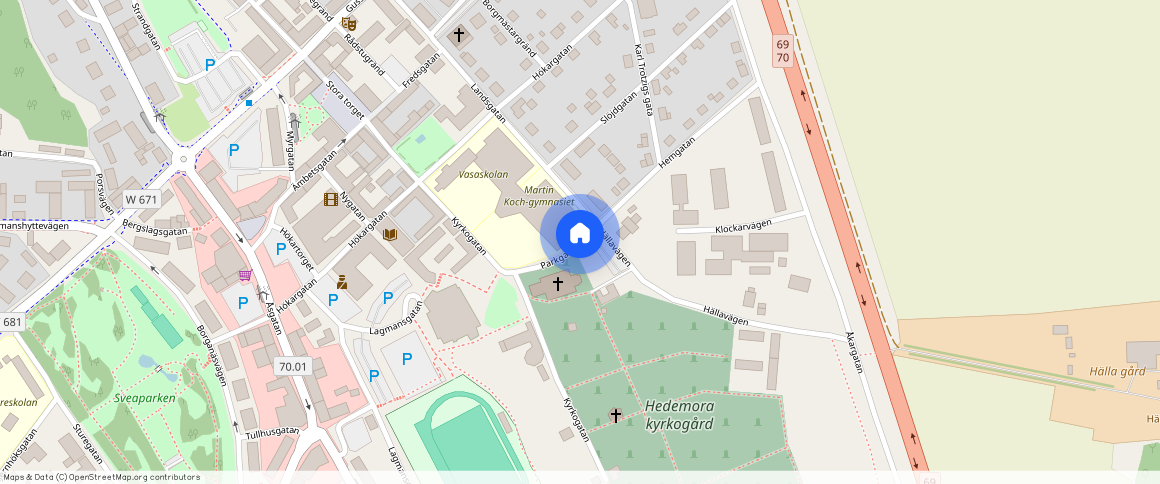 Ämbetsgatan 6 A, 77630, HEDEMORA, Sverige, Hedemora Centrum