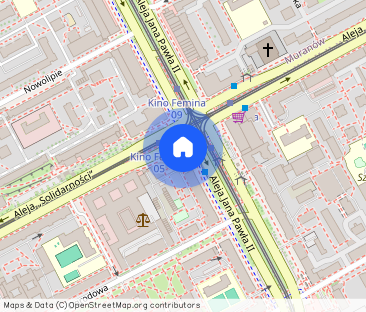 Mieszkanie przy Alei Solidarności róg Jana Pawła 31 m² - Zdjęcie 1