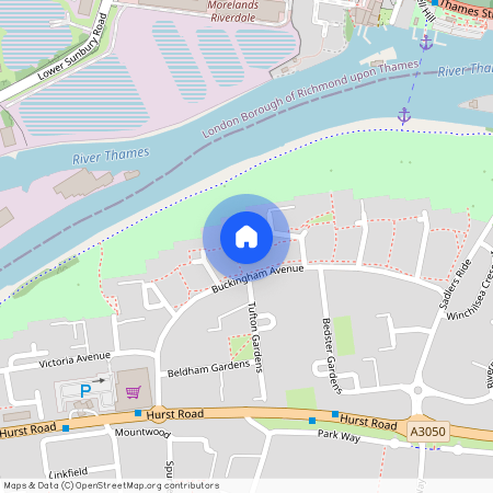Buckingham Gardens, West Molesey KT8