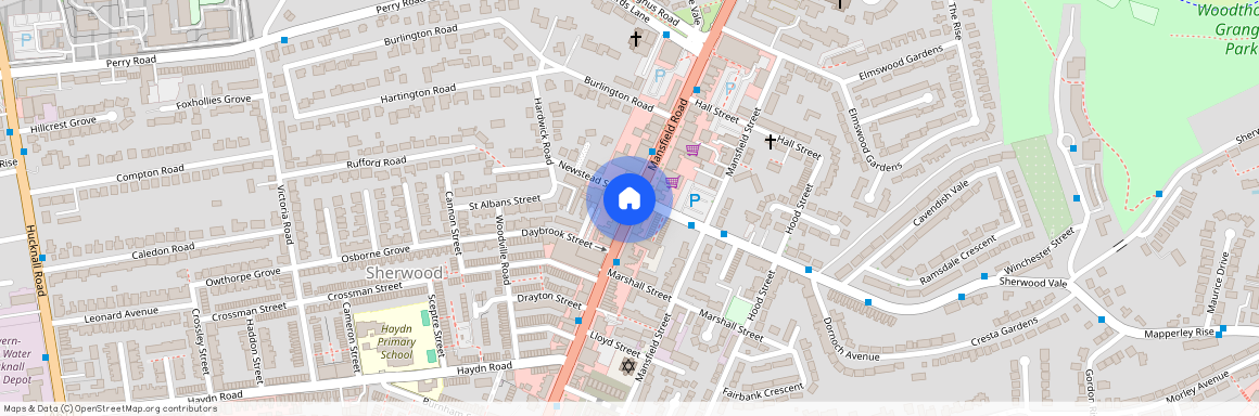 Mansfield Road, Sherwood