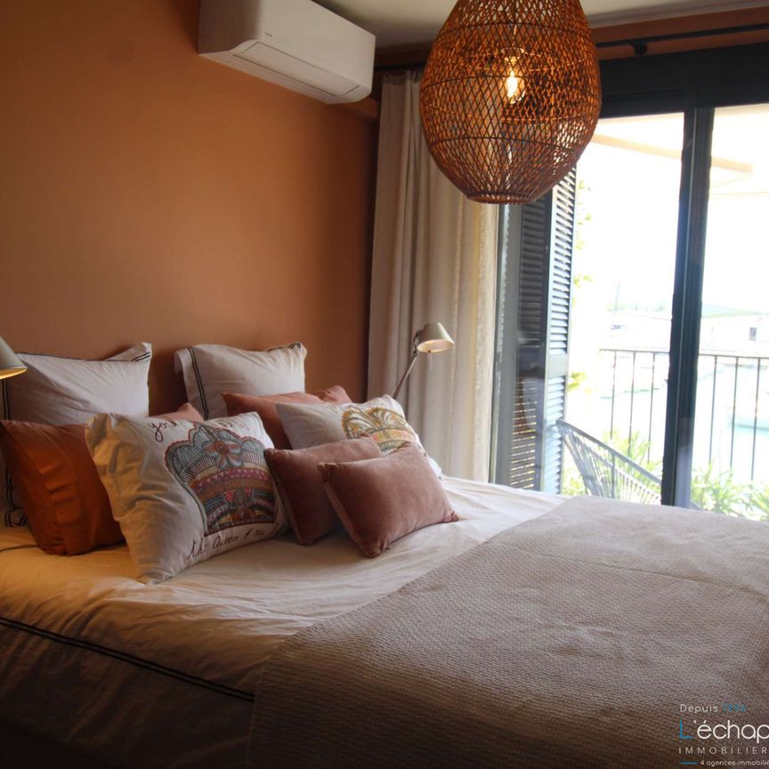 Bel appartement pour 2 personnes avec vue port au Golfe de St-Tropez - Photo 1