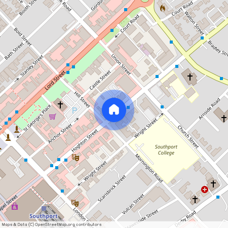 Hoghton Street, Southport, Merseyside, PR9