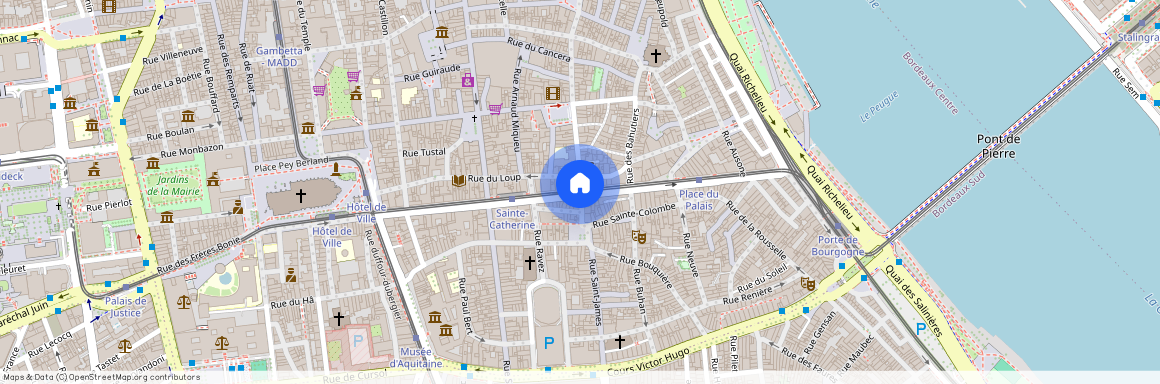 Cours d'Alsace et Lorraine, Francja, Bordeaux