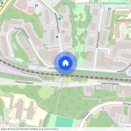 Framnäsbacken, Solna